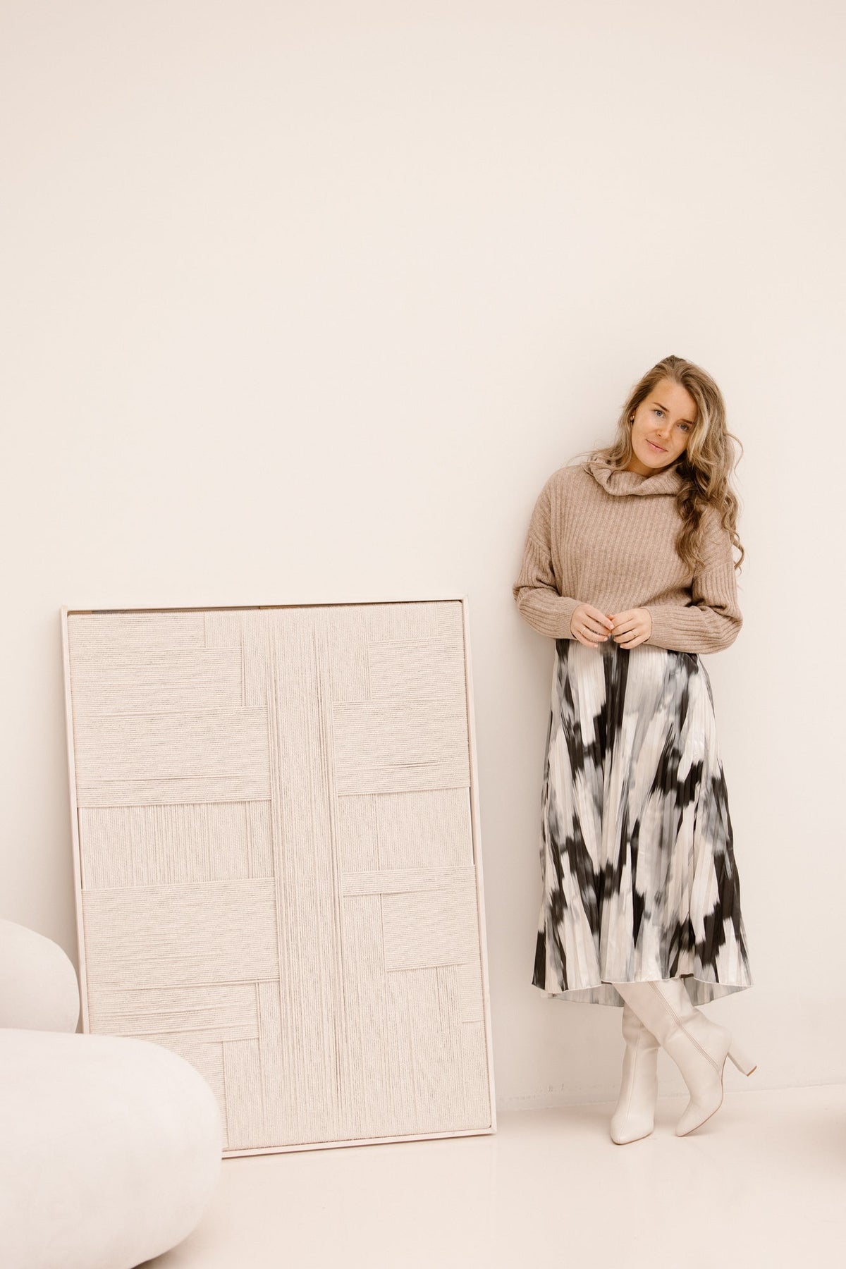 Skirt plisse fade print 713 - Bij Keesje - Esqualo