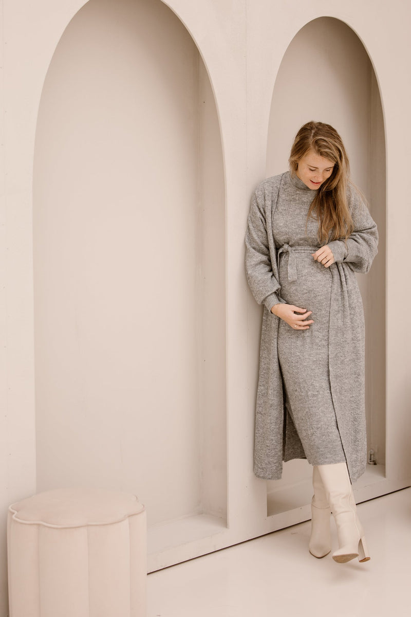 SL Cardigan grey 25509 - Bij Keesje - Smashed Lemon