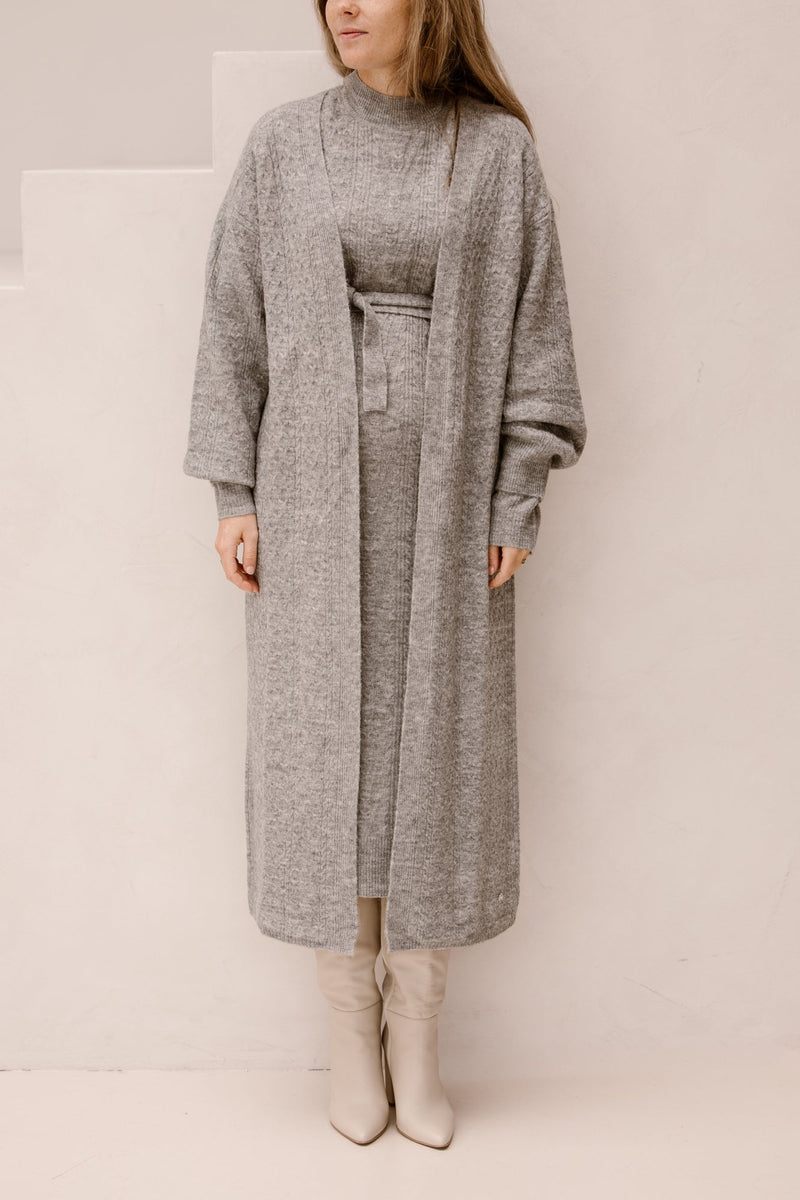 SL Cardigan grey 25509 - Bij Keesje - Smashed Lemon