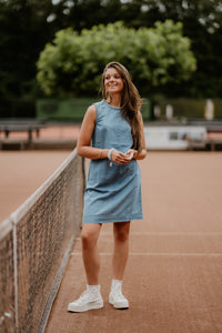 SL Denim Dress 26383 - Bij Keesje - Smashed Lemon - Jurk