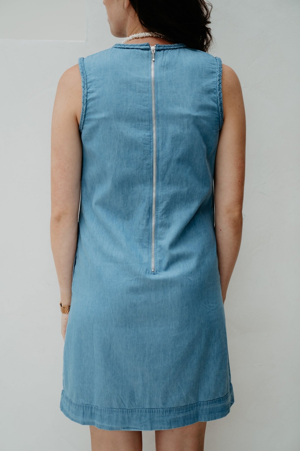 SL Denim Dress 26383 - Bij Keesje - Smashed Lemon - Jurk