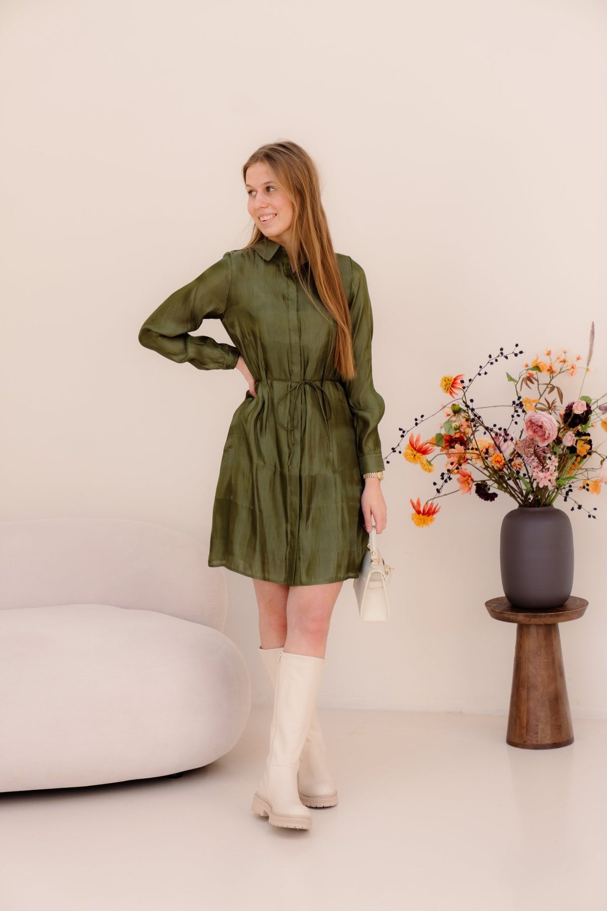 SL Dress Army 26102 - Bij Keesje - Smashed Lemon - Jurk