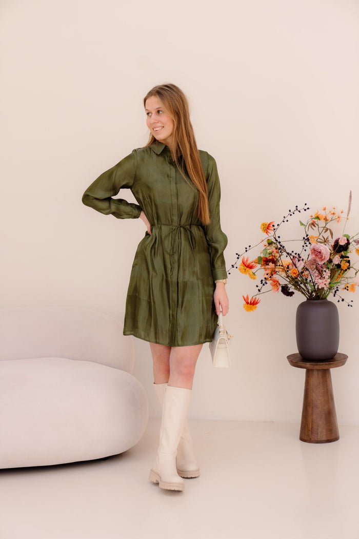 SL Dress Army 26102 - Bij Keesje - Smashed Lemon - Jurk