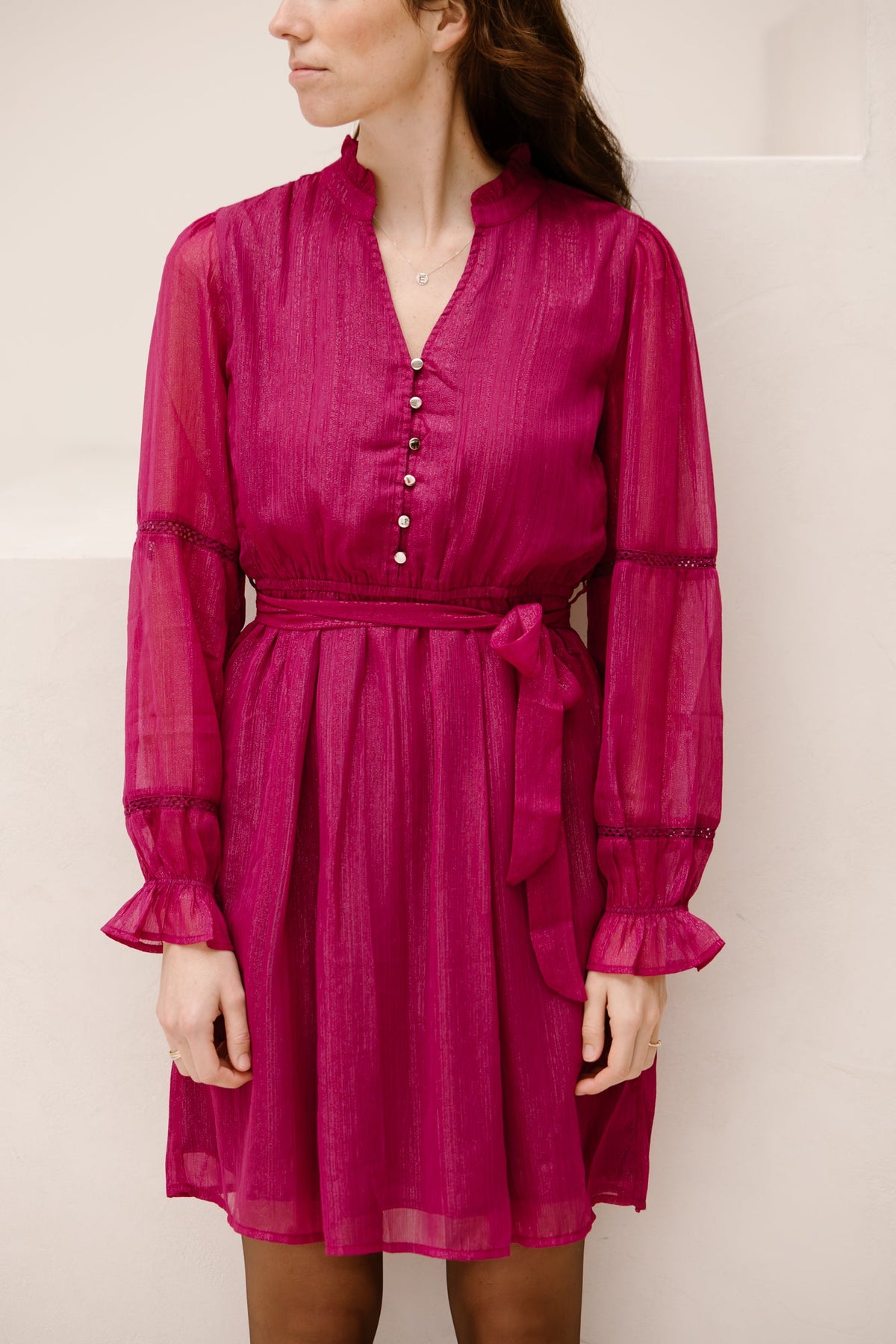 SL dress aubegine 25788 - Bij Keesje - Smashed Lemon