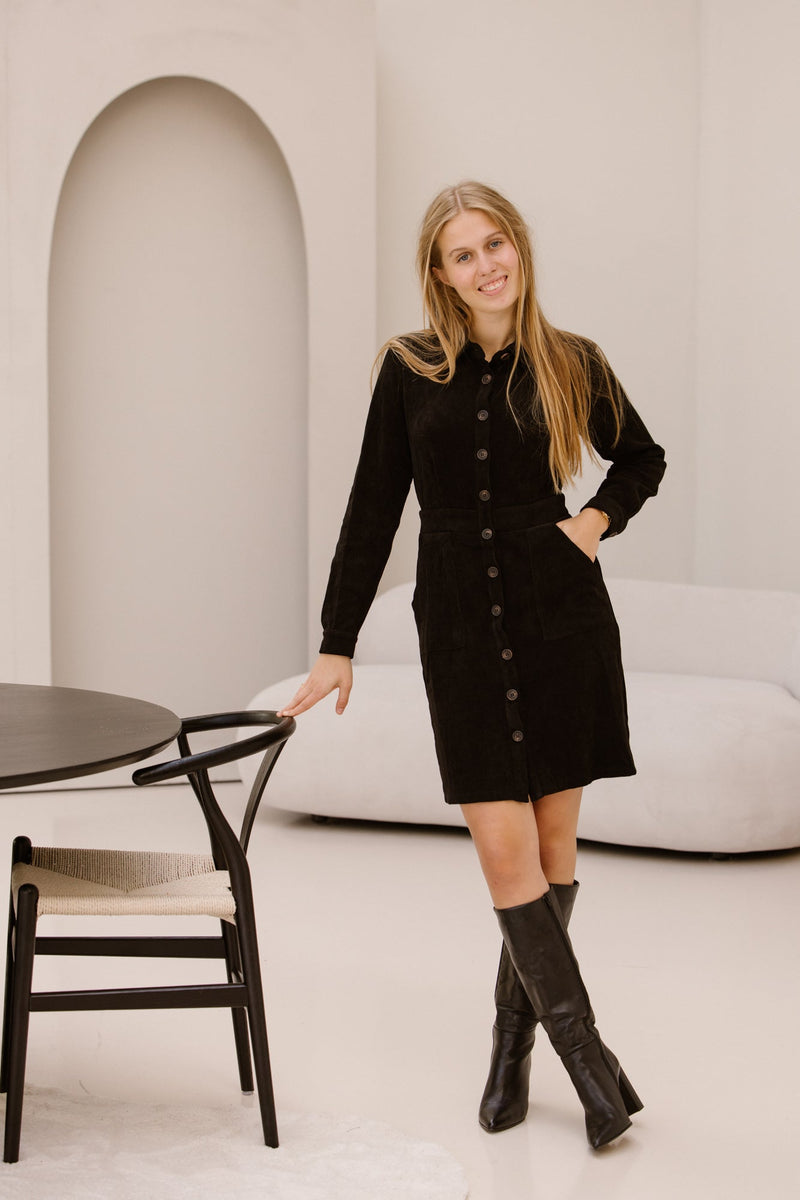 SL Dress Black 25625 - Bij Keesje - Smashed Lemon