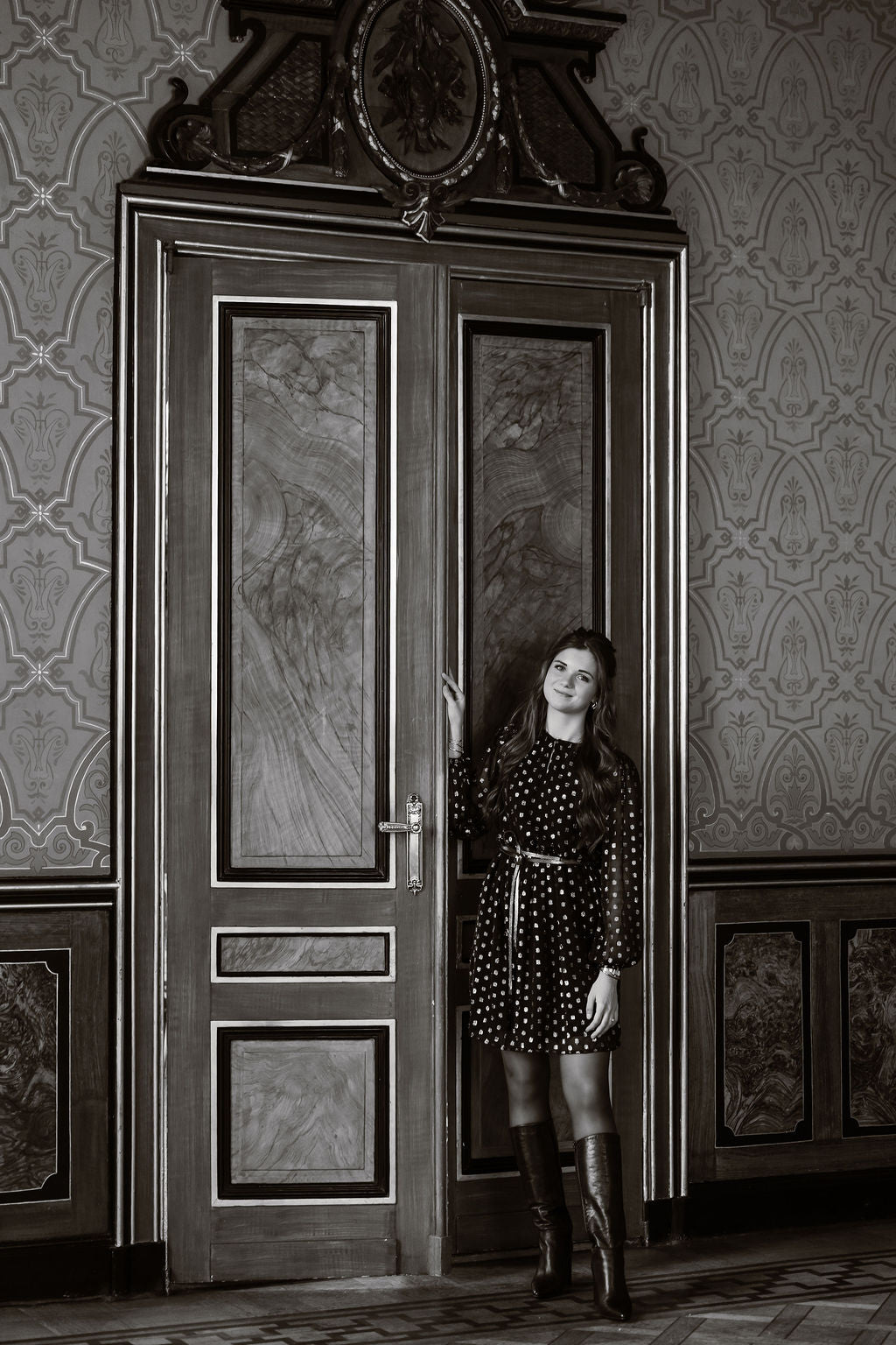 SL dress black/gold 25790 - Bij Keesje - Smashed Lemon