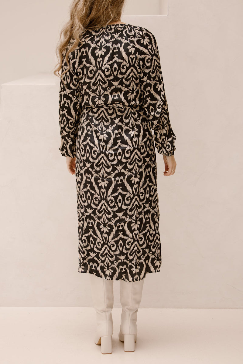 SL dress black/sand 25775 - Bij Keesje - Smashed Lemon