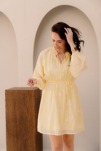 SL Dress Light Yellow 26062 - Bij Keesje - Smashed Lemon - Jurk
