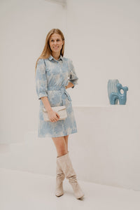 SL dress lightblue/offwhite 26313 - Bij Keesje - Smashed Lemon - Jurk