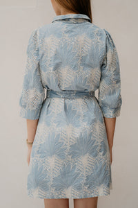 SL dress lightblue/offwhite 26313 - Bij Keesje - Smashed Lemon - Jurk