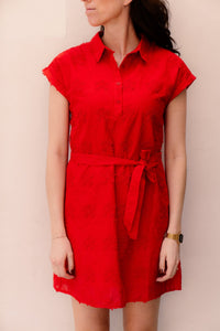 SL Dress red 26055 - Bij Keesje - Smashed Lemon - Jurk