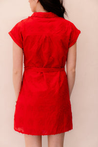 SL Dress red 26055 - Bij Keesje - Smashed Lemon - Jurk