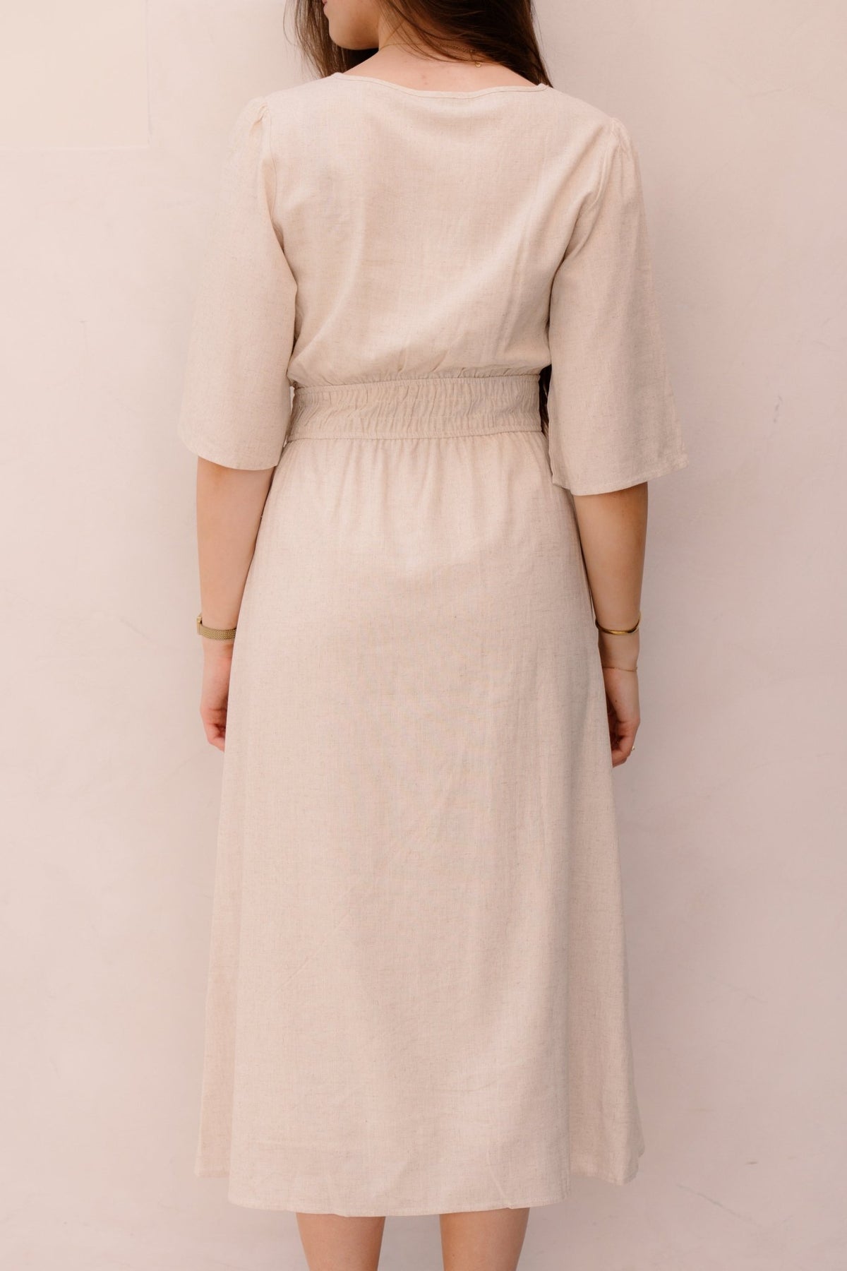 SL Dress Sand 26090 - Bij Keesje - Smashed Lemon - Jurk