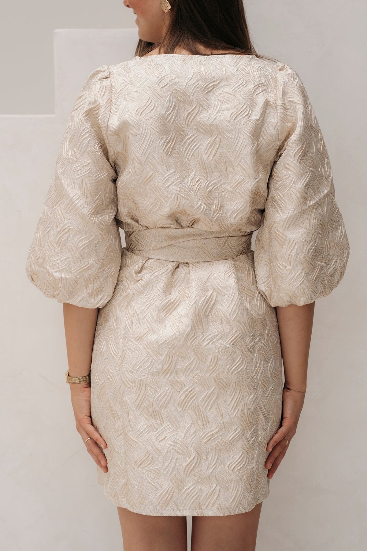 SL Dress Sand 26593 - Bij Keesje - Smashed Lemon - Jurk