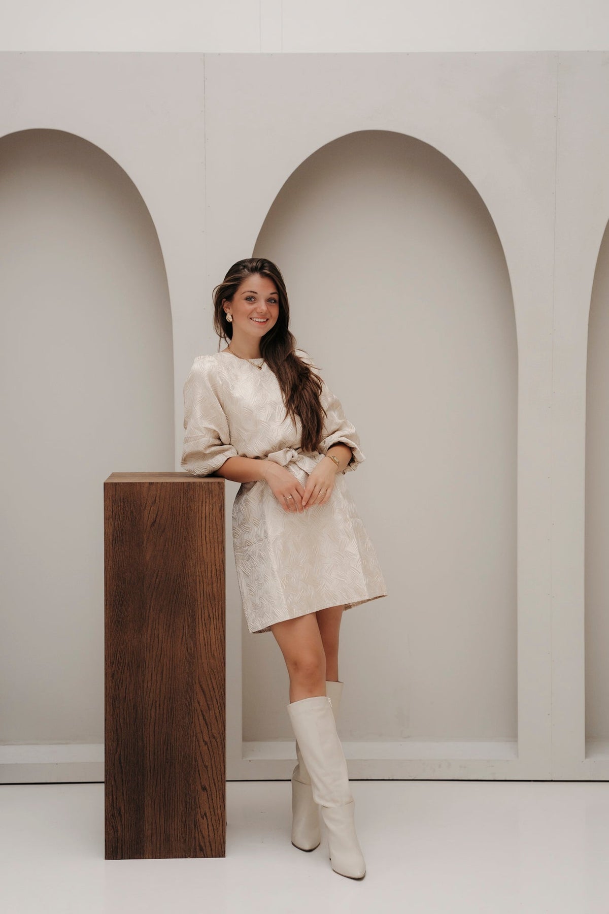 SL Dress Sand 26593 - Bij Keesje - Smashed Lemon - Jurk