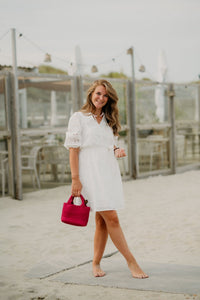 SL Dress White 26134 - Bij Keesje - Smashed Lemon - Jurk