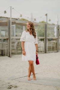SL Dress White 26134 - Bij Keesje - Smashed Lemon - Jurk