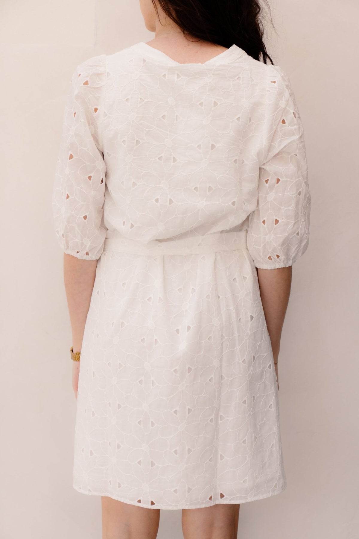 SL Dress White 26134 - Bij Keesje - Smashed Lemon - Jurk