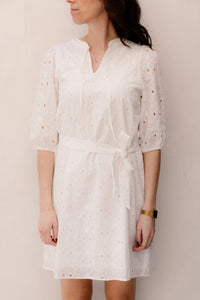 SL Dress White 26134 - Bij Keesje - Smashed Lemon - Jurk