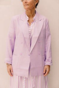 SL Jasmijn blazer lila - Bij Keesje - Smashed Lemon - Blazer