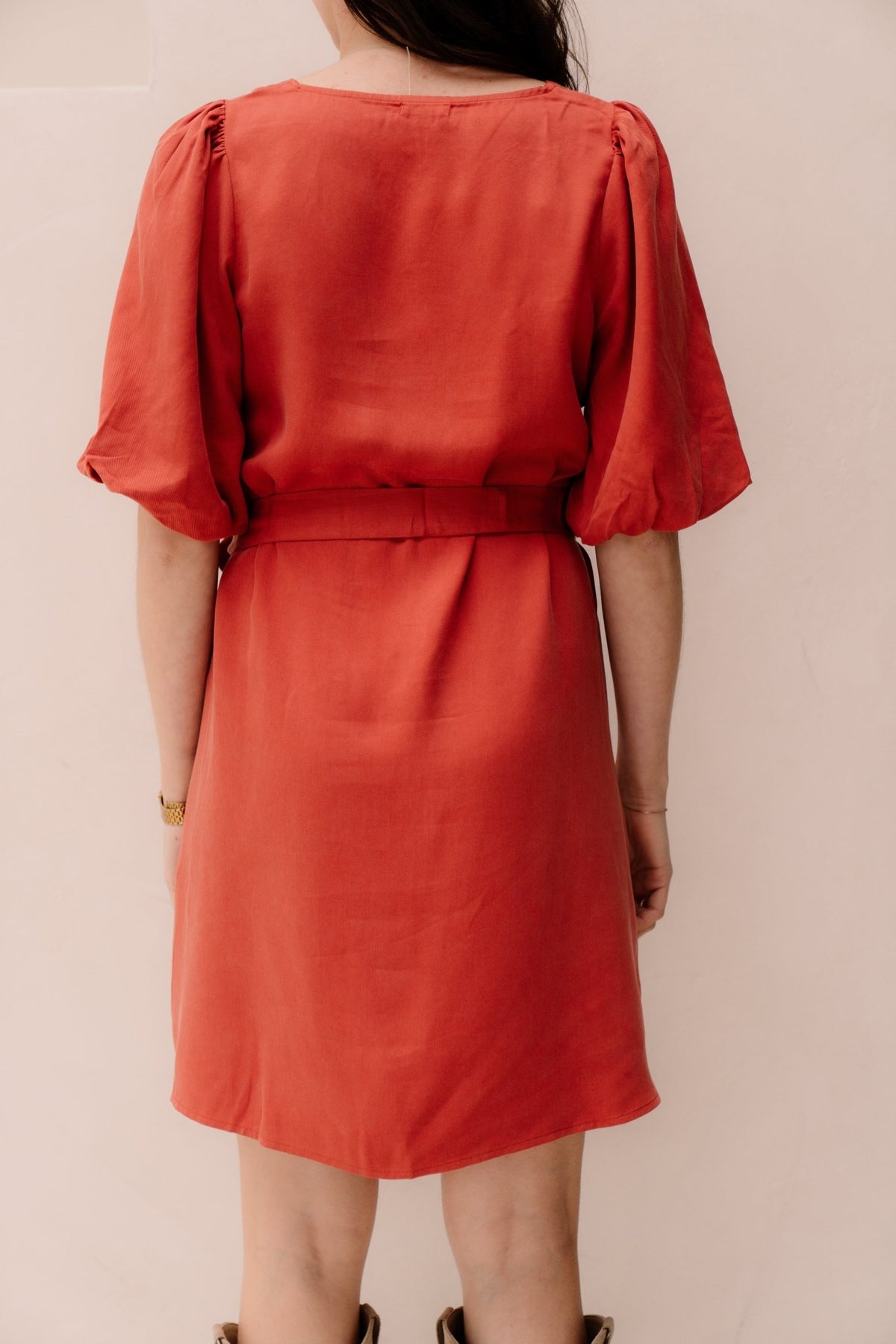 SL Jessica jurk brique - Bij Keesje - Smashed Lemon - Jurk