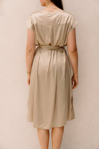 SL Joy jurk champagne - Bij Keesje - Smashed Lemon - Jurk