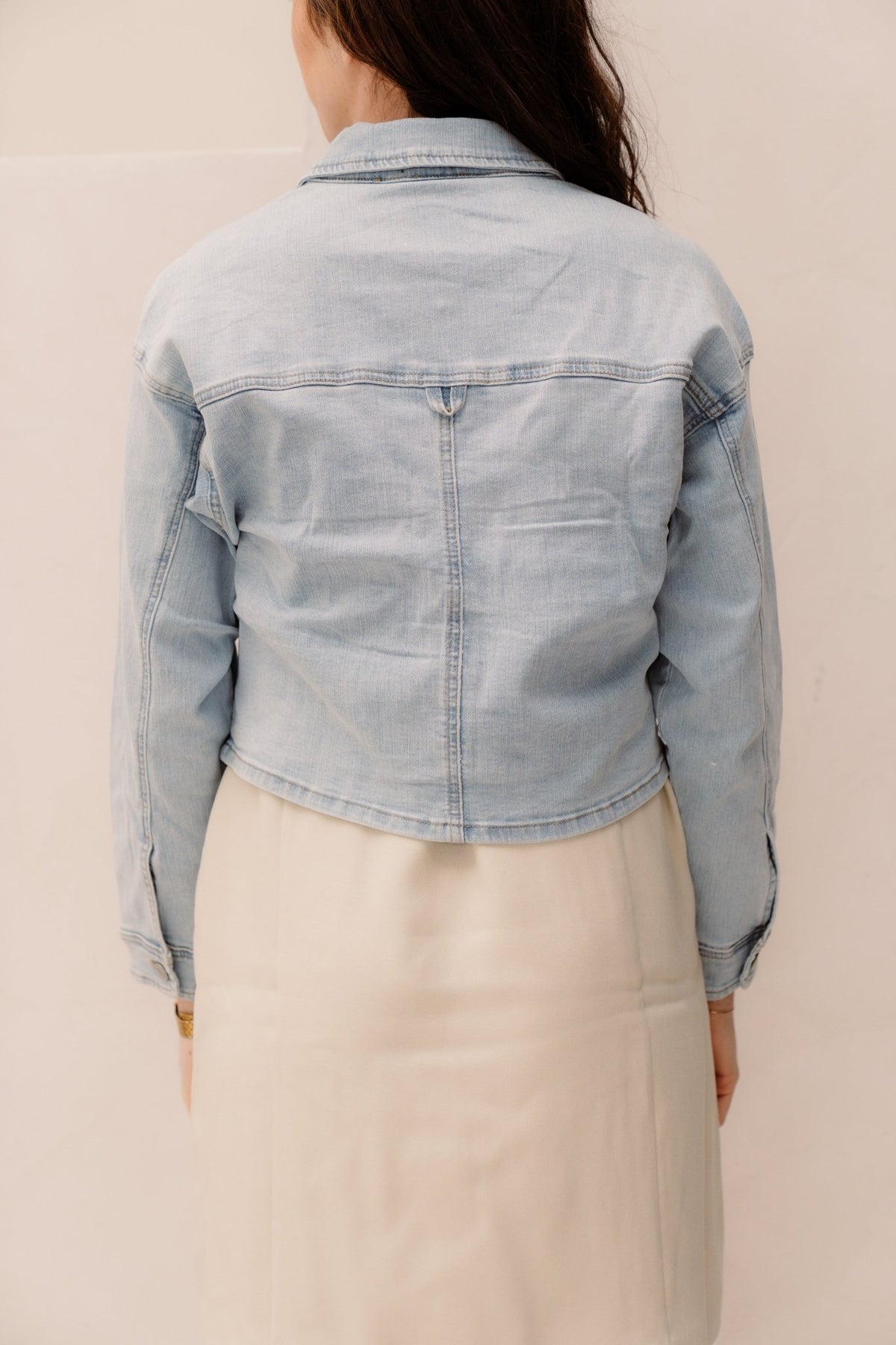 SL June denim jasje - Bij Keesje - Smashed Lemon - Jas