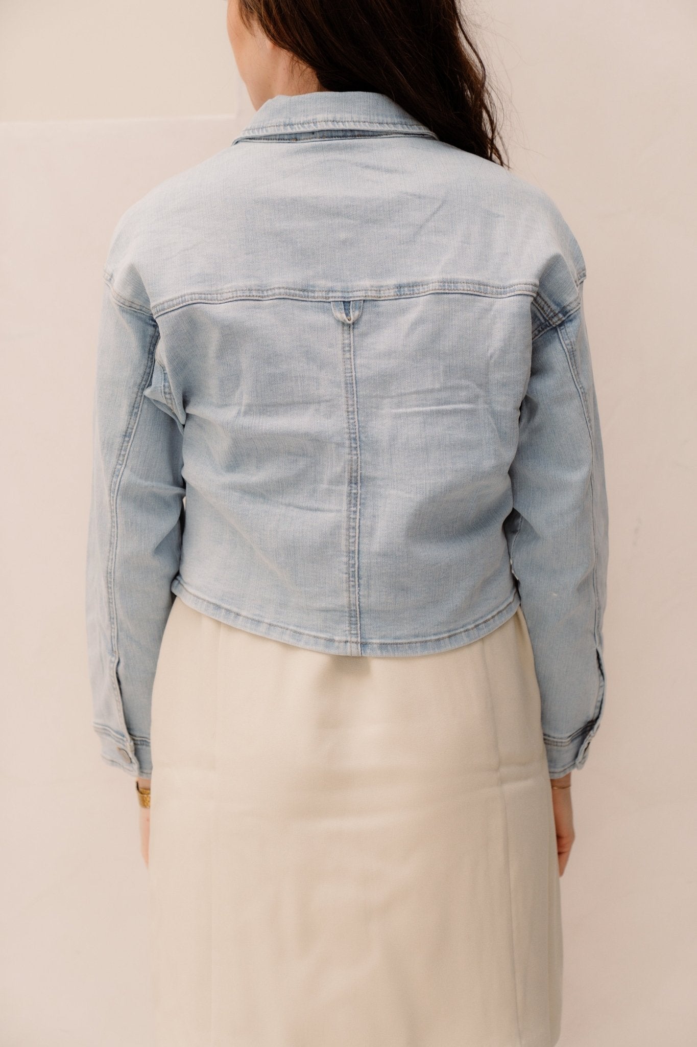 SL June denim jasje - Bij Keesje - Smashed Lemon - Jas
