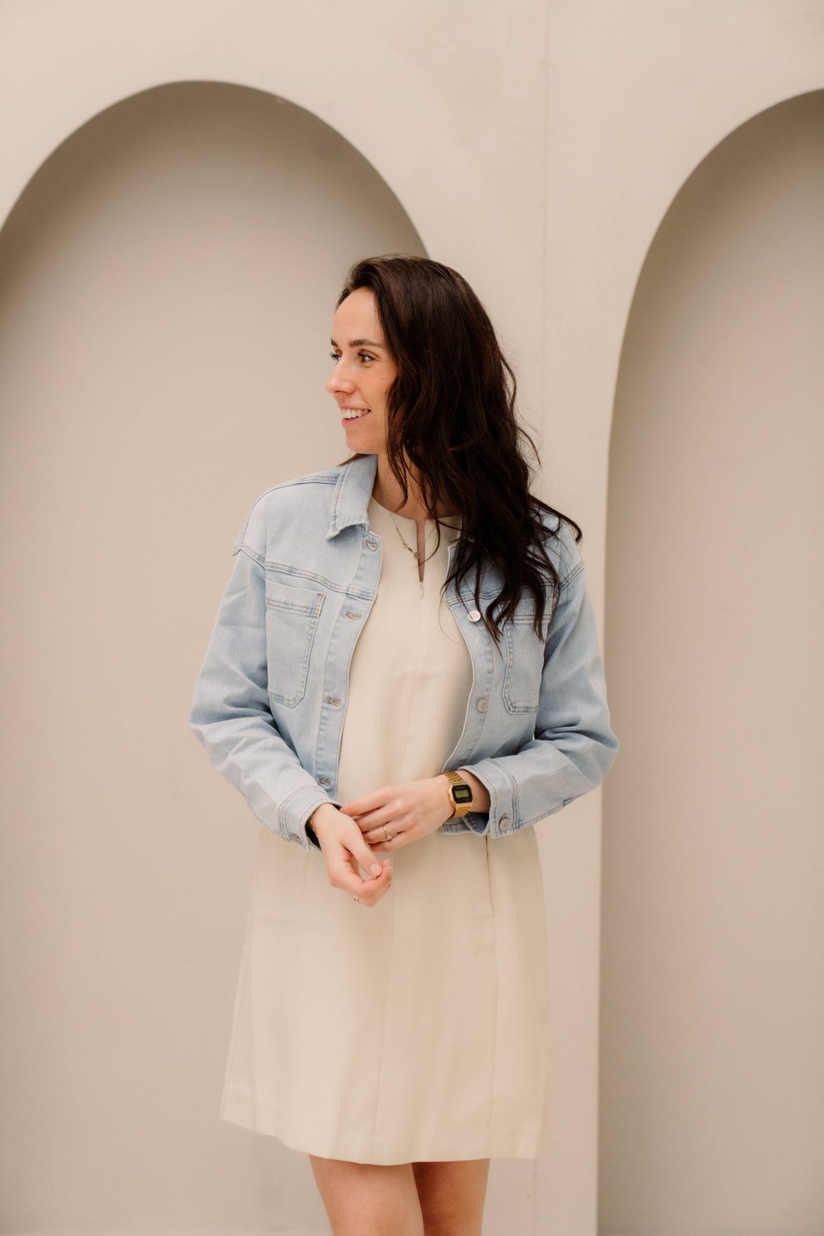 SL June denim jasje - Bij Keesje - Smashed Lemon - Jas