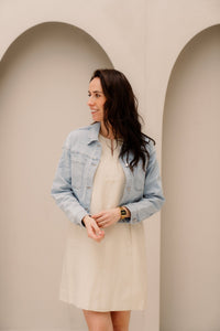 SL June denim jasje - Bij Keesje - Smashed Lemon - Jas