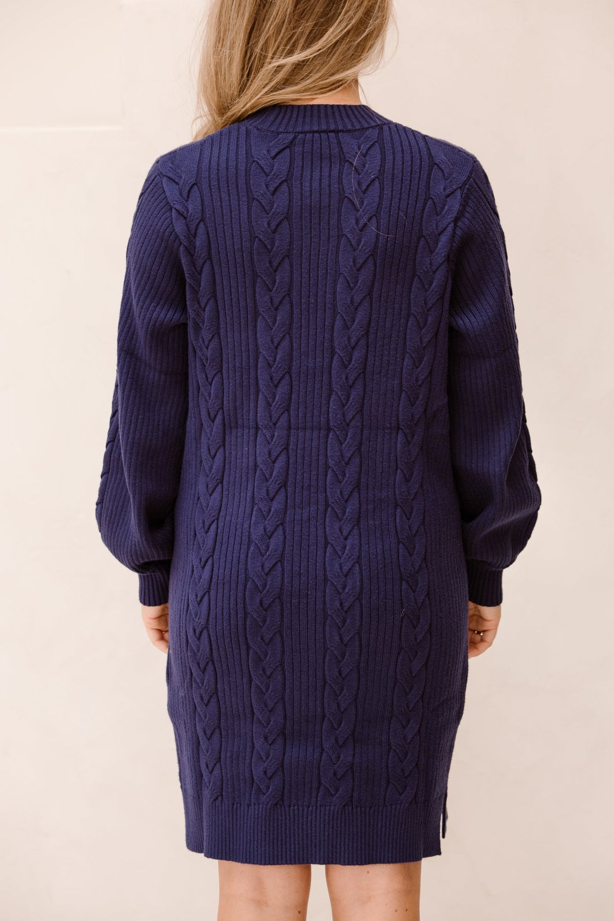 SL Knit dress navy 25507 - Bij Keesje - Smashed Lemon