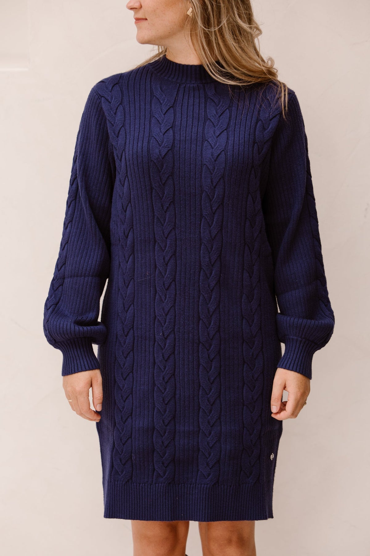 SL Knit dress navy 25507 - Bij Keesje - Smashed Lemon