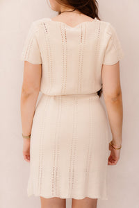 SL Knit Dress Off White 26209 - Bij Keesje - Smashed Lemon - 