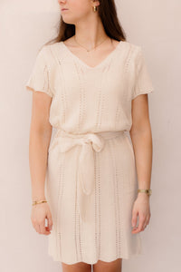 SL Knit Dress Off White 26209 - Bij Keesje - Smashed Lemon - 