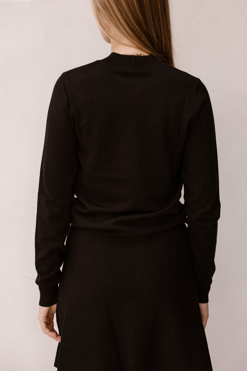 SL Knit skirt black 25506 - Bij Keesje - Smashed Lemon