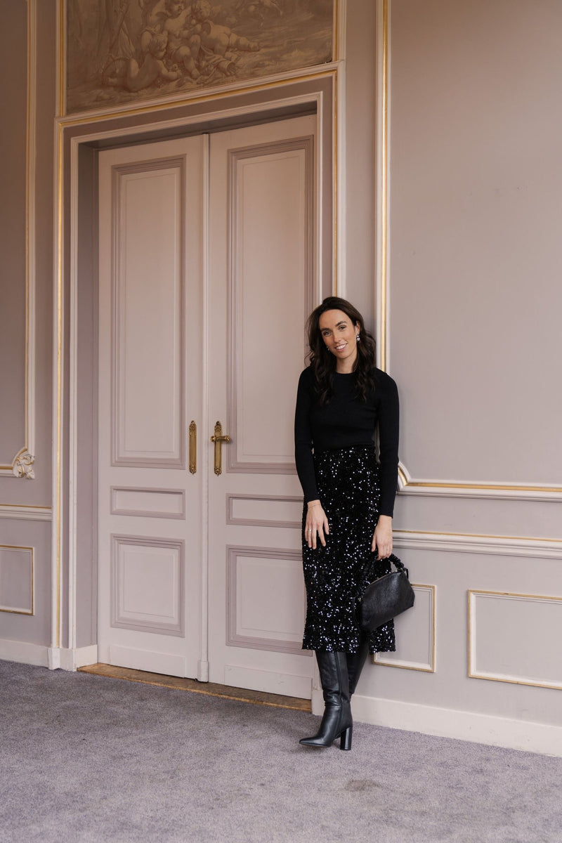 SL skirt black 25785 - Bij Keesje - Smashed Lemon