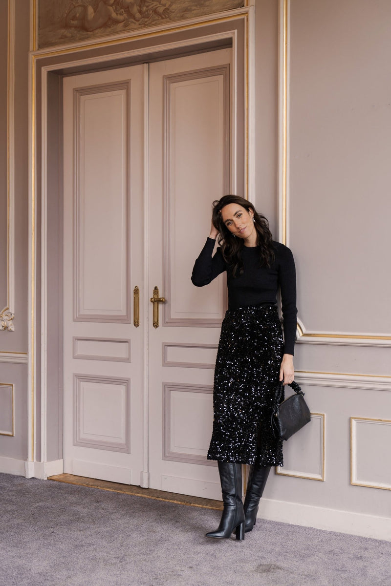 SL skirt black 25785 - Bij Keesje - Smashed Lemon