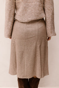 SL Skirt print taupe - 26572 - Bij Keesje - Smashed Lemon - rok