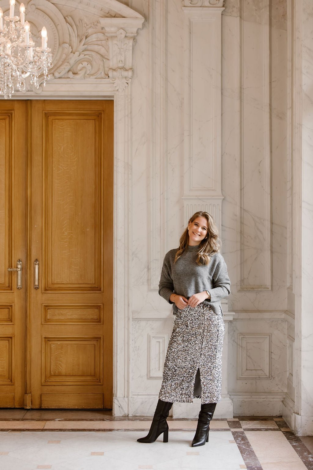 SL skirt silver 25785 - Bij Keesje - Smashed Lemon