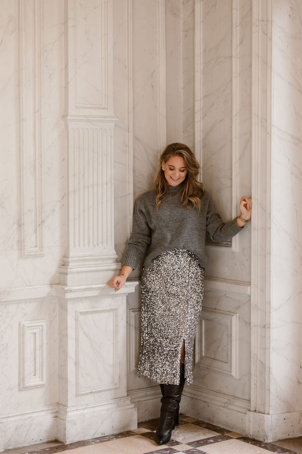 SL skirt silver 25785 - Bij Keesje - Smashed Lemon