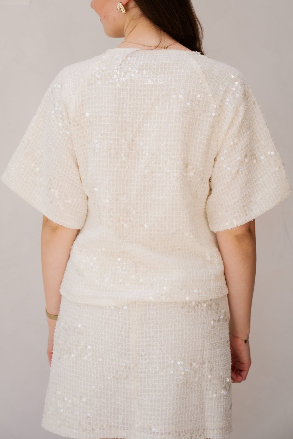 SL top off - white / silver 26324 - Bij Keesje - Smashed Lemon - top