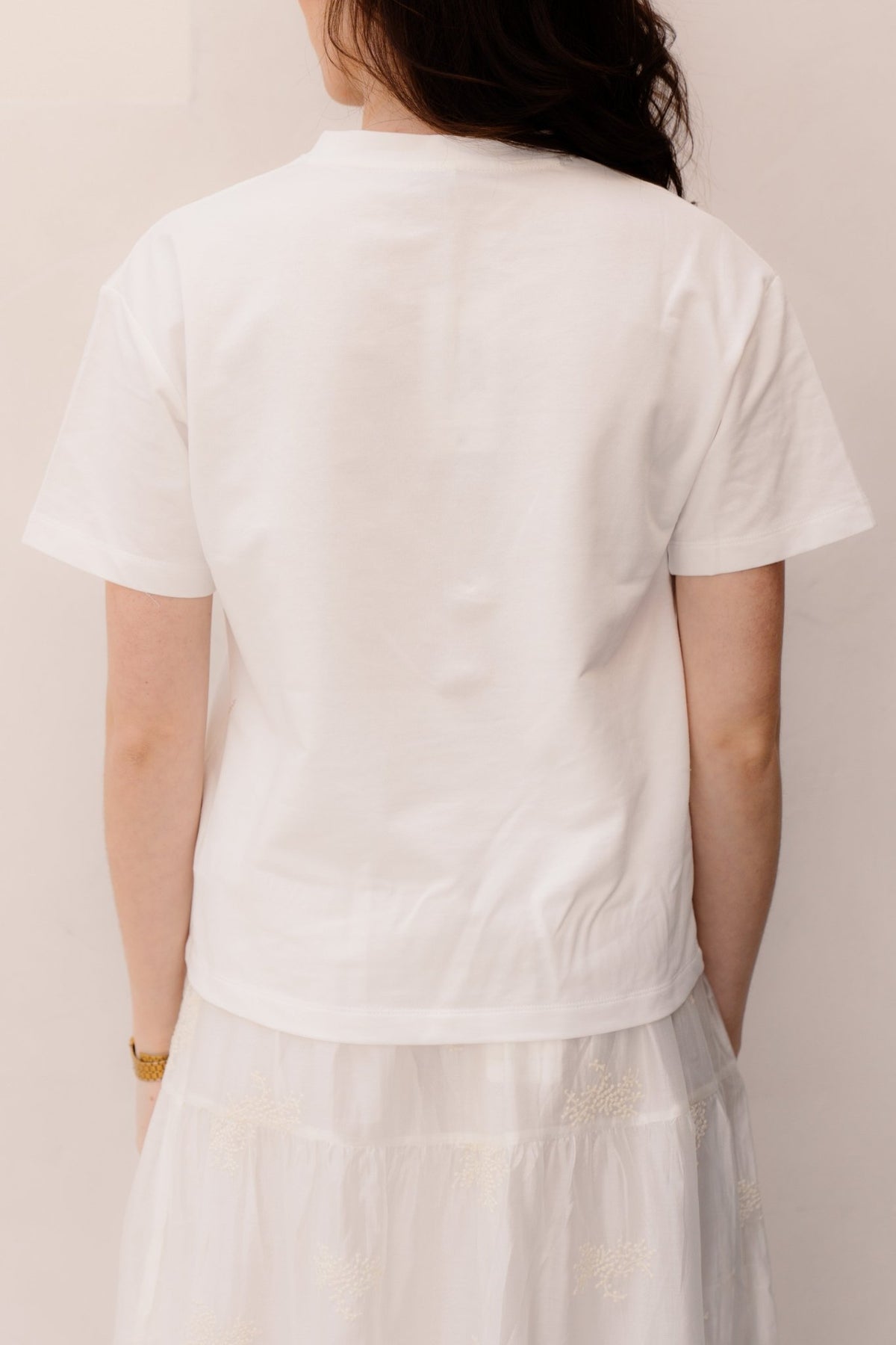 SL Top White - Sand 26120 - Bij Keesje - Smashed Lemon - Jurk