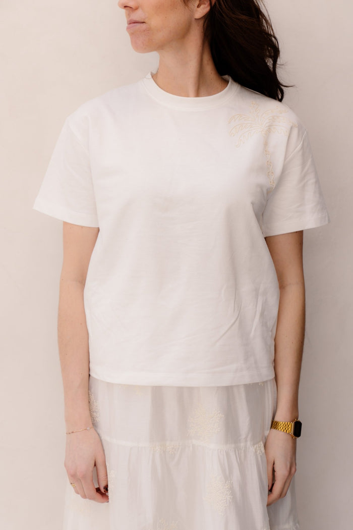 SL Top White - Sand 26120 - Bij Keesje - Smashed Lemon - Jurk