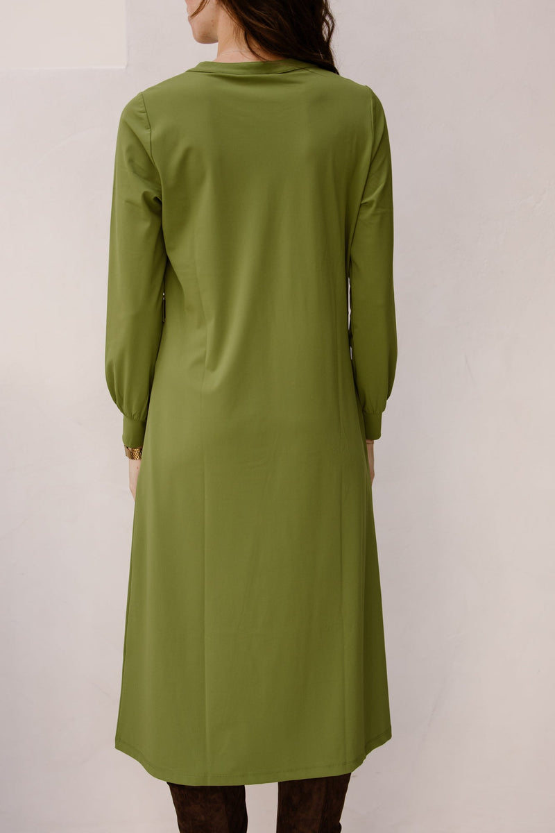Smashed Lemon Dress Army Green - Bij Keesje - Smashed Lemon