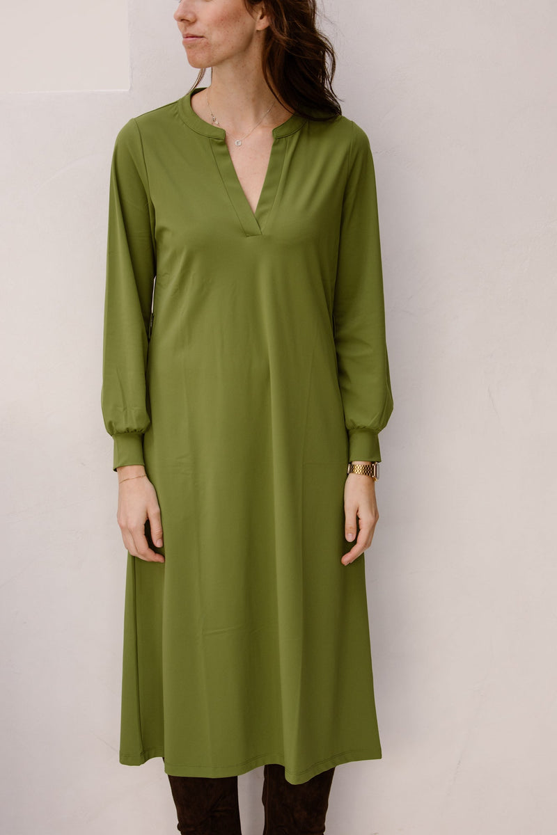 Smashed Lemon Dress Army Green - Bij Keesje - Smashed Lemon