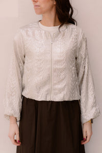 Smashed Lemon jacket silver 26110 - Bij Keesje - Smashed Lemon - Jas