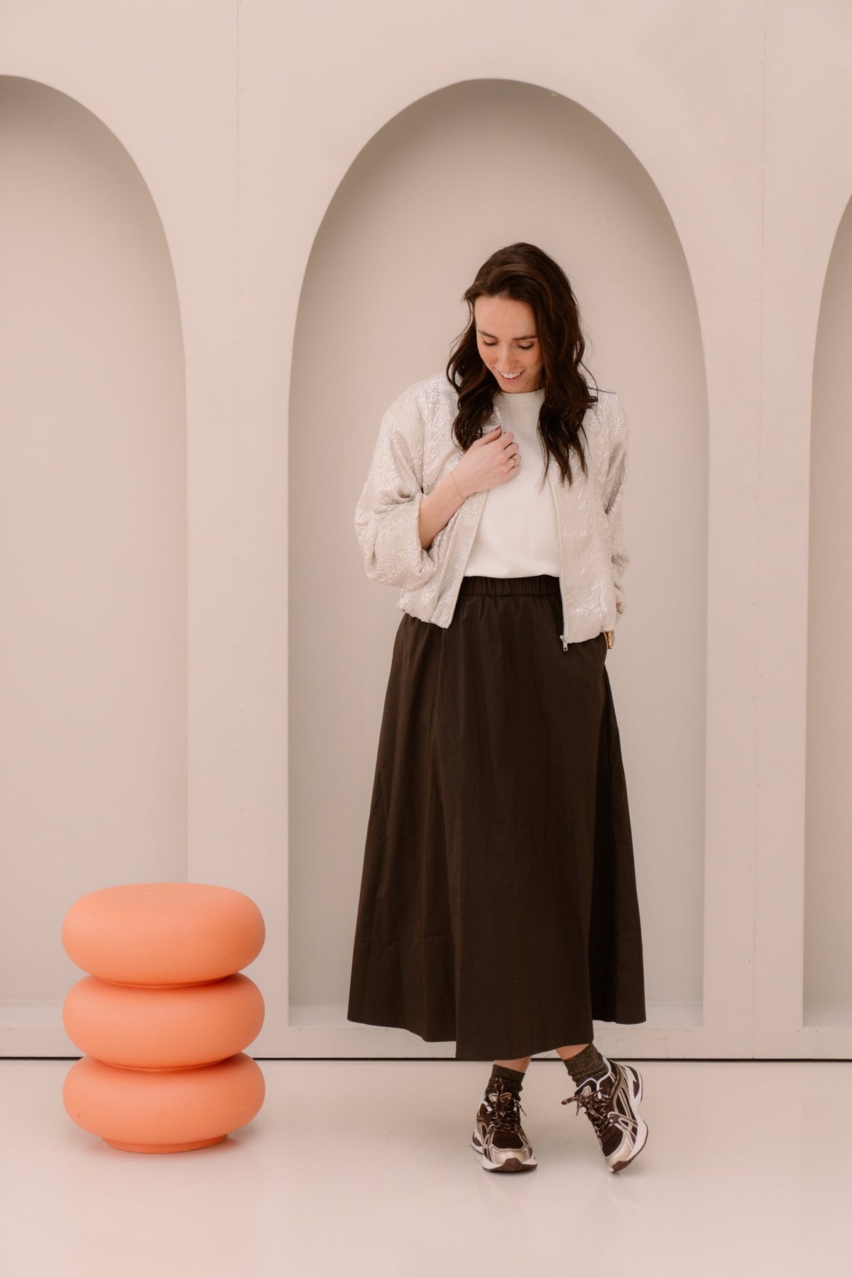 Smashed Lemon jacket silver 26110 - Bij Keesje - Smashed Lemon - Jas