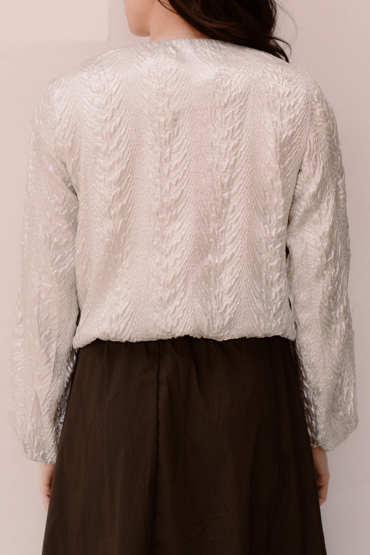 Smashed Lemon jacket silver 26110 - Bij Keesje - Smashed Lemon - Jas