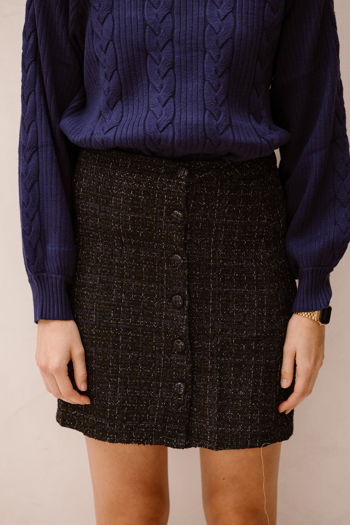 Smashed Lemon Rok Navy - Bij Keesje - Smashed Lemon