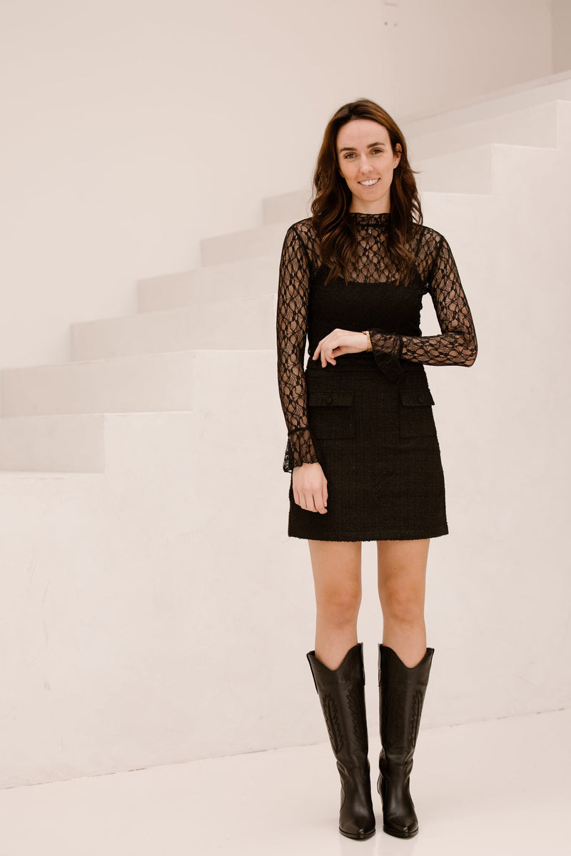 Smashed Lemon Skirt Black - Bij Keesje - Smashed Lemon